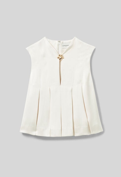 Flowy sleeveless top