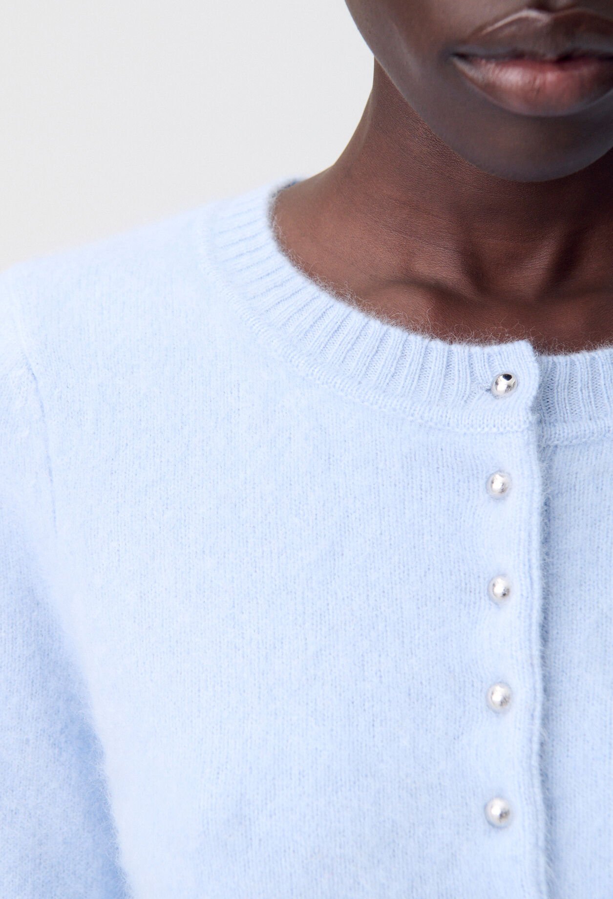 Brushed Knit Cardigan