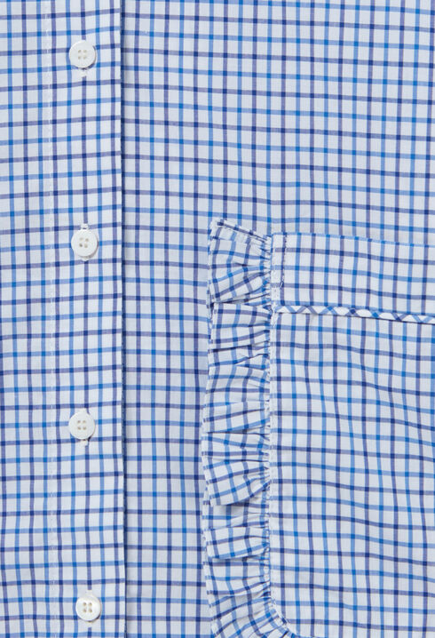 Checked shirt with pockets