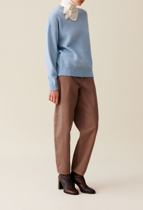Embroidered Cashmere Jumper