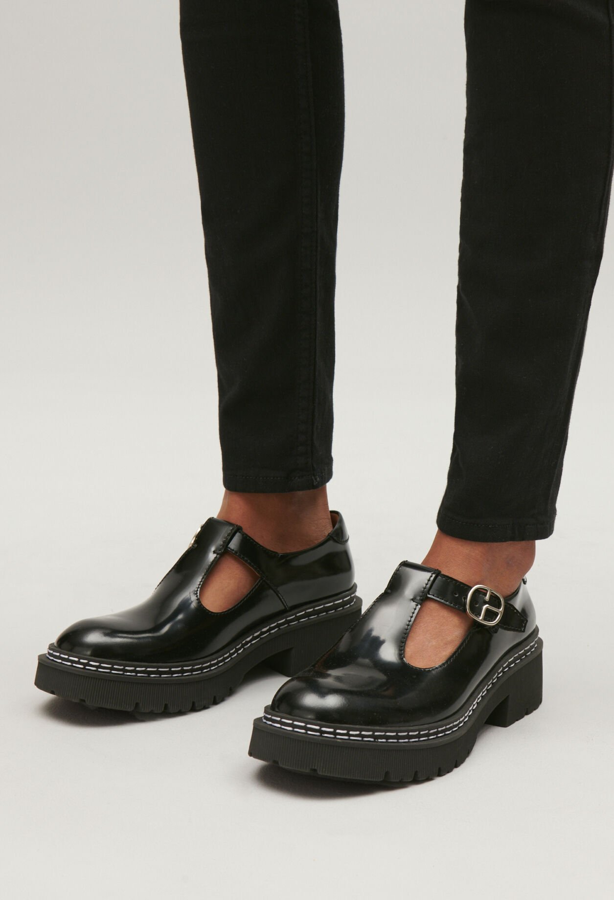 Black Mary Jane shoes