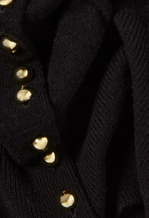 Button-Up Knitted Top