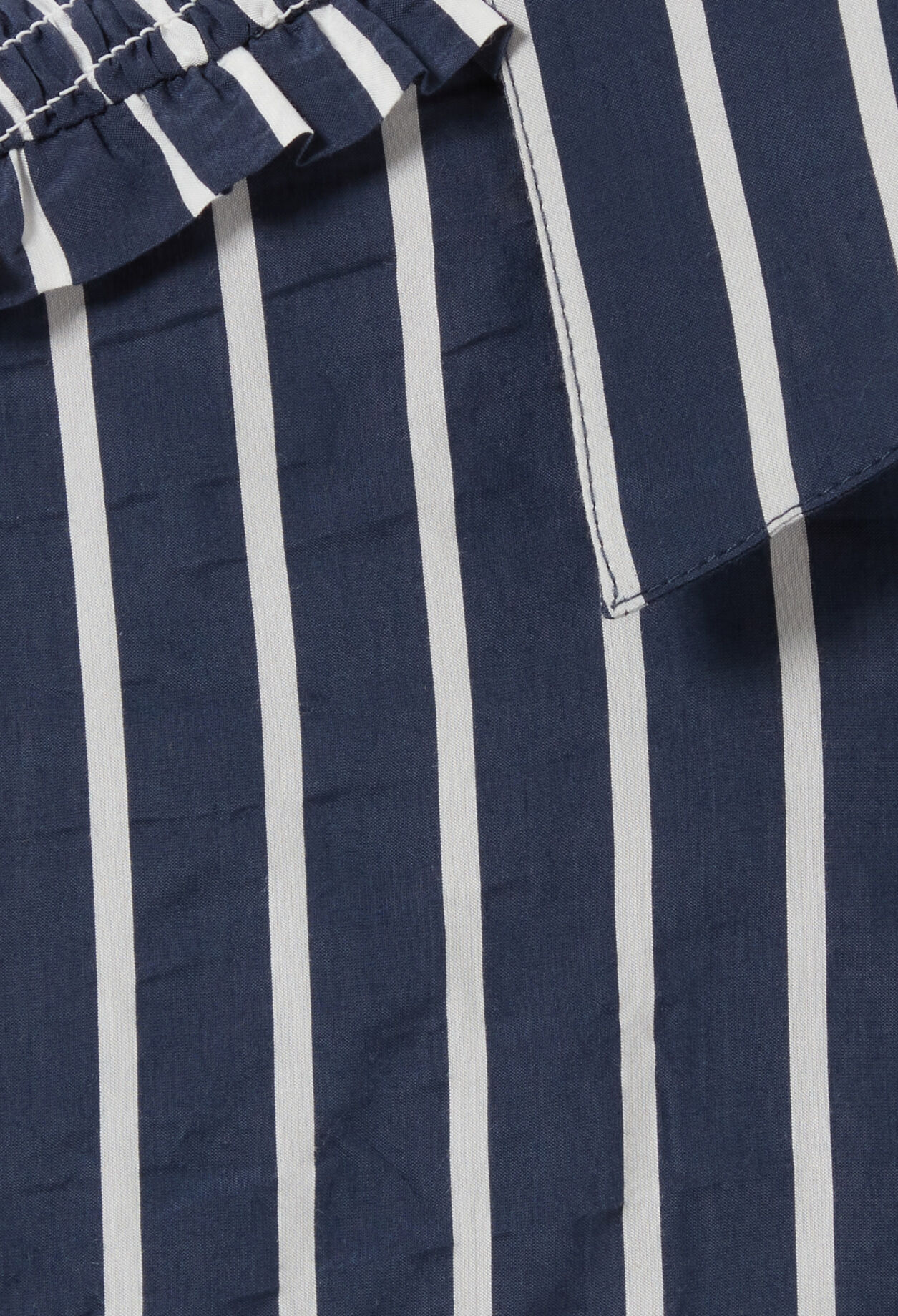 Striped fluid shirt
