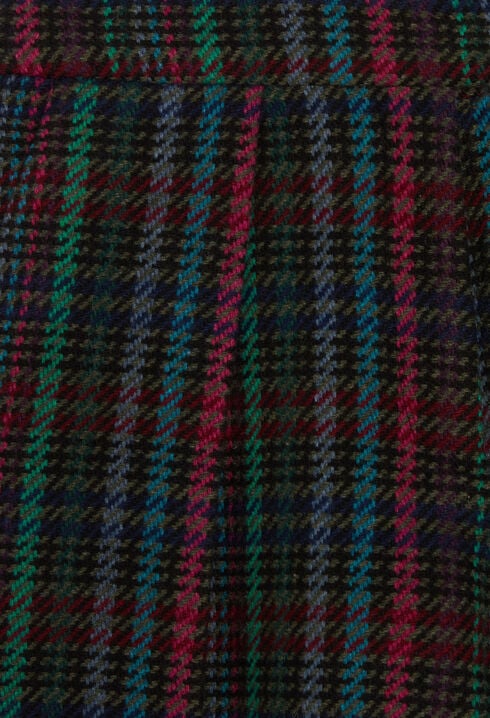 Short à motif tartan