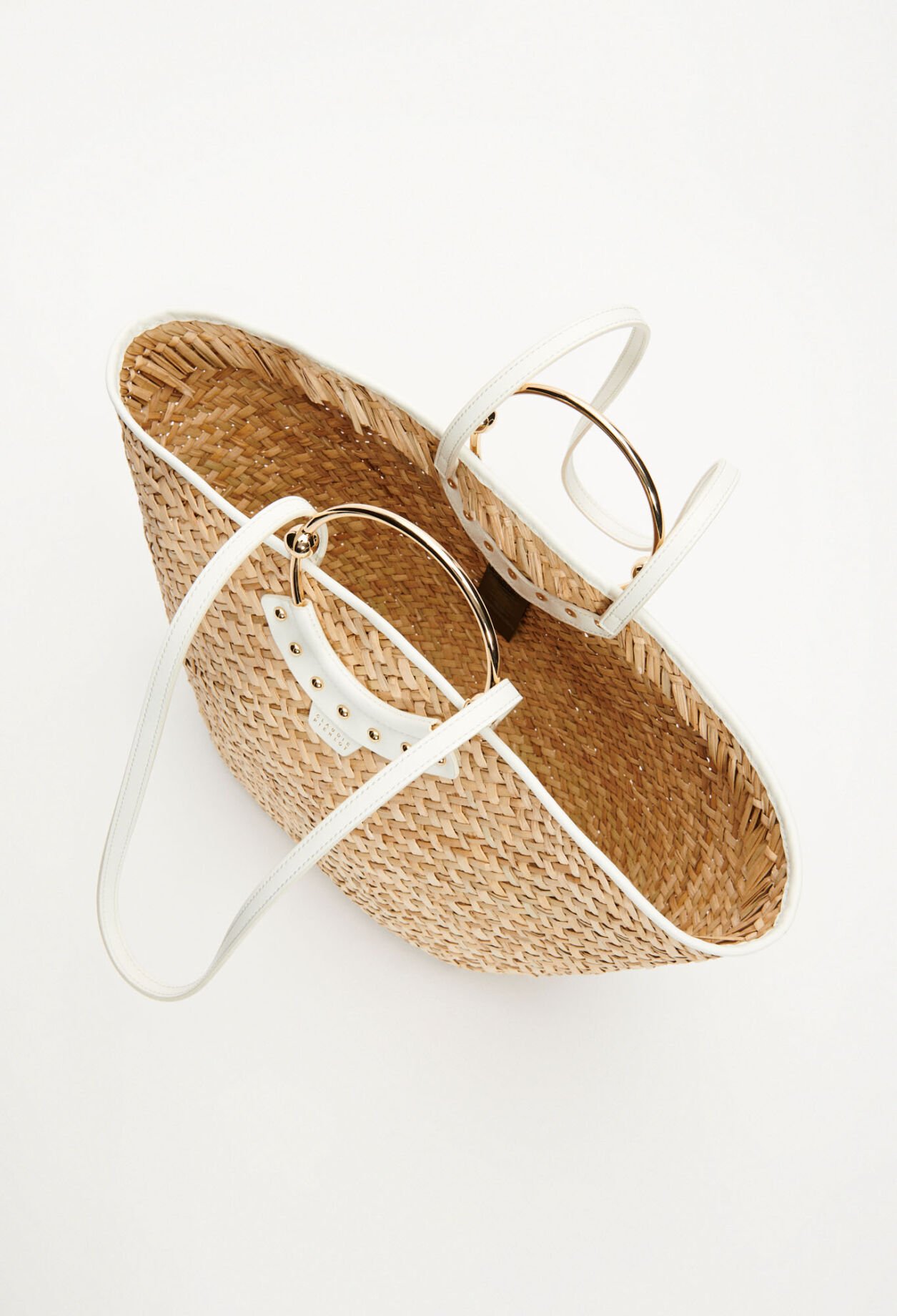 Large straw basket