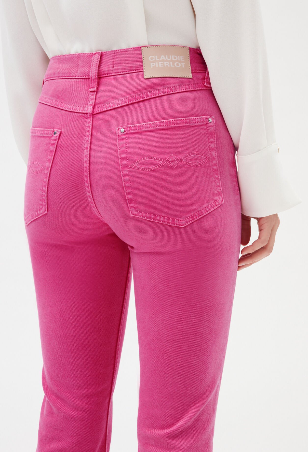 Pink jeans