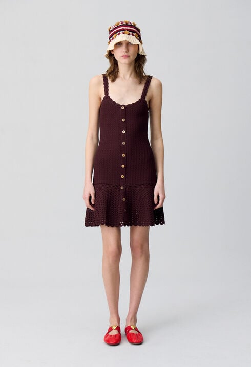 Crochet Mini Dress