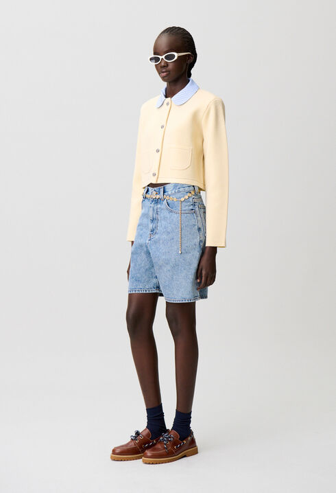 Knit cardigan