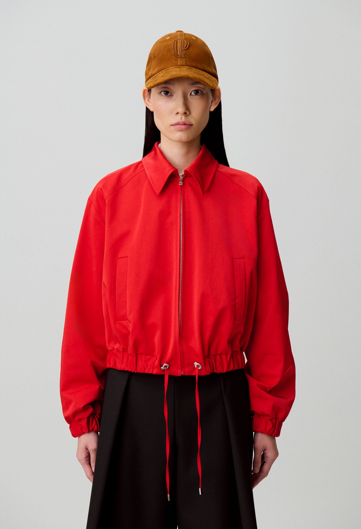 Short satin jacket for women | Claudie Pierlot