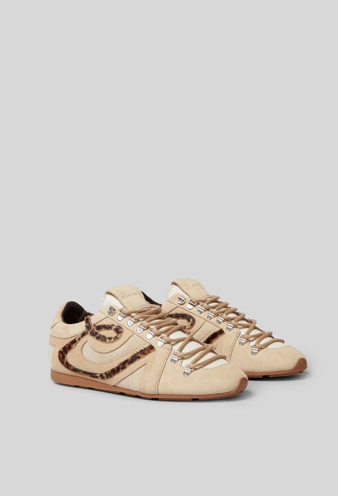 Suede trainers