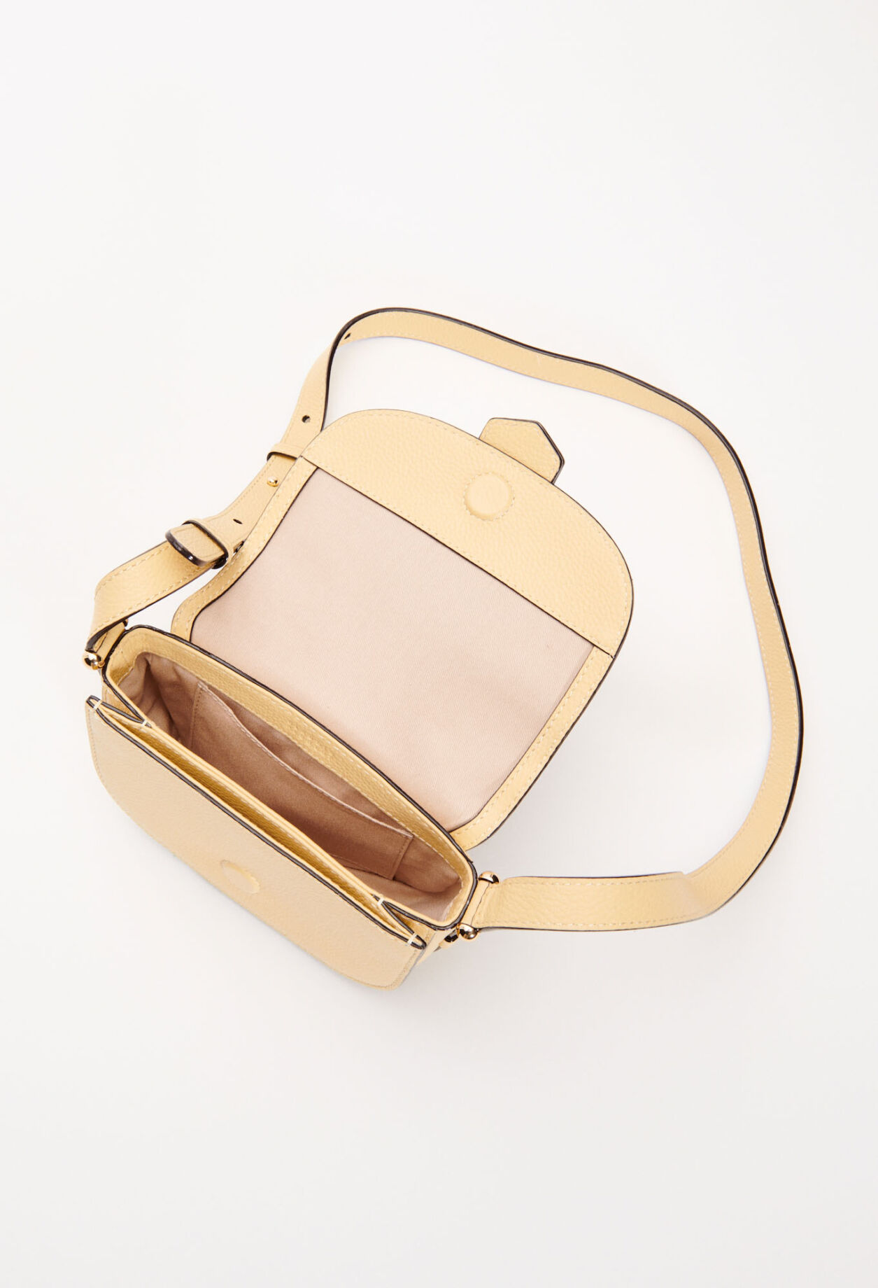 Leather messenger bag