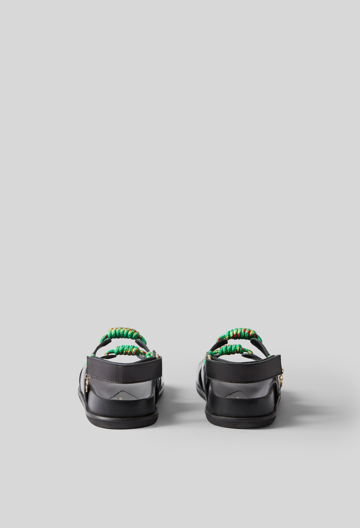 Twisted strap sandals