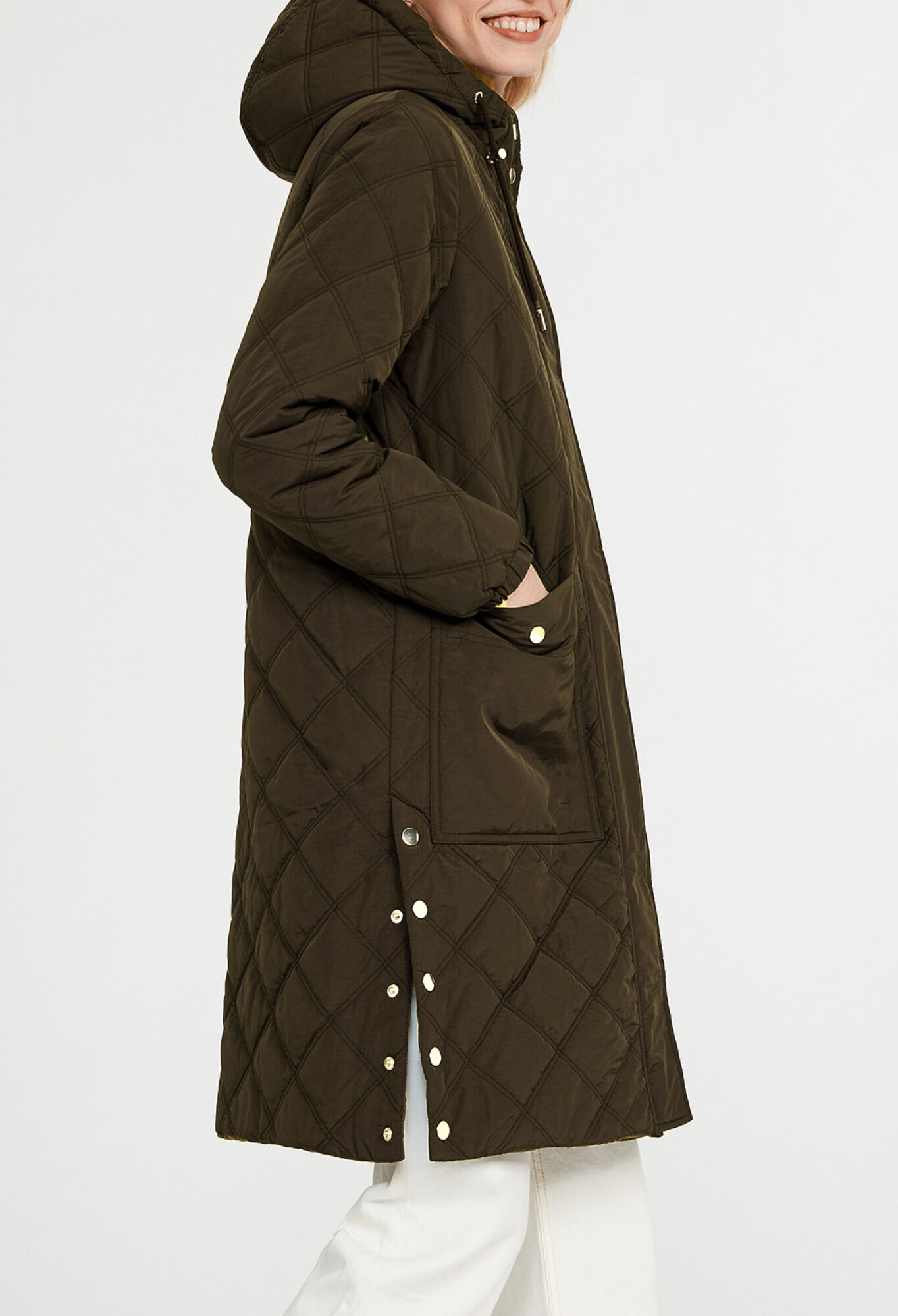 Doudoune a capuche matelassee for women Claudie Pierlot