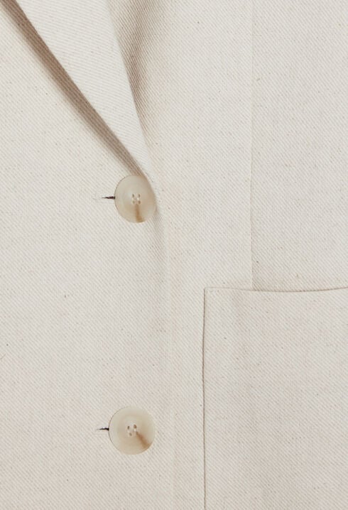Beige suit jacket