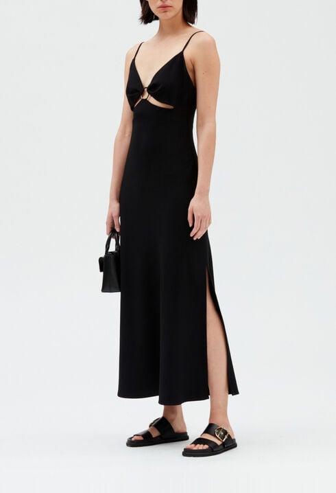 Ring midi dress