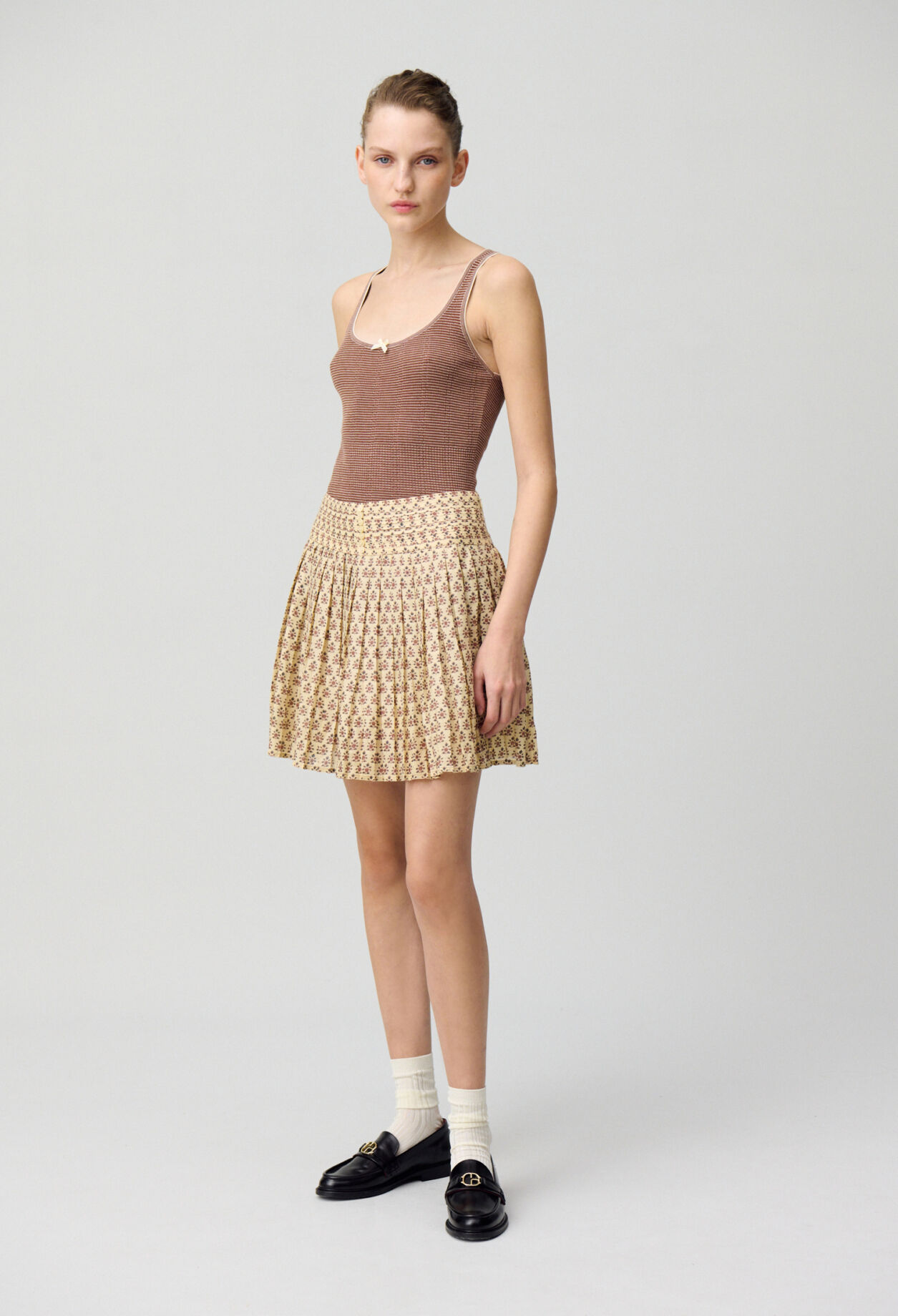 Short Printed Skirt
