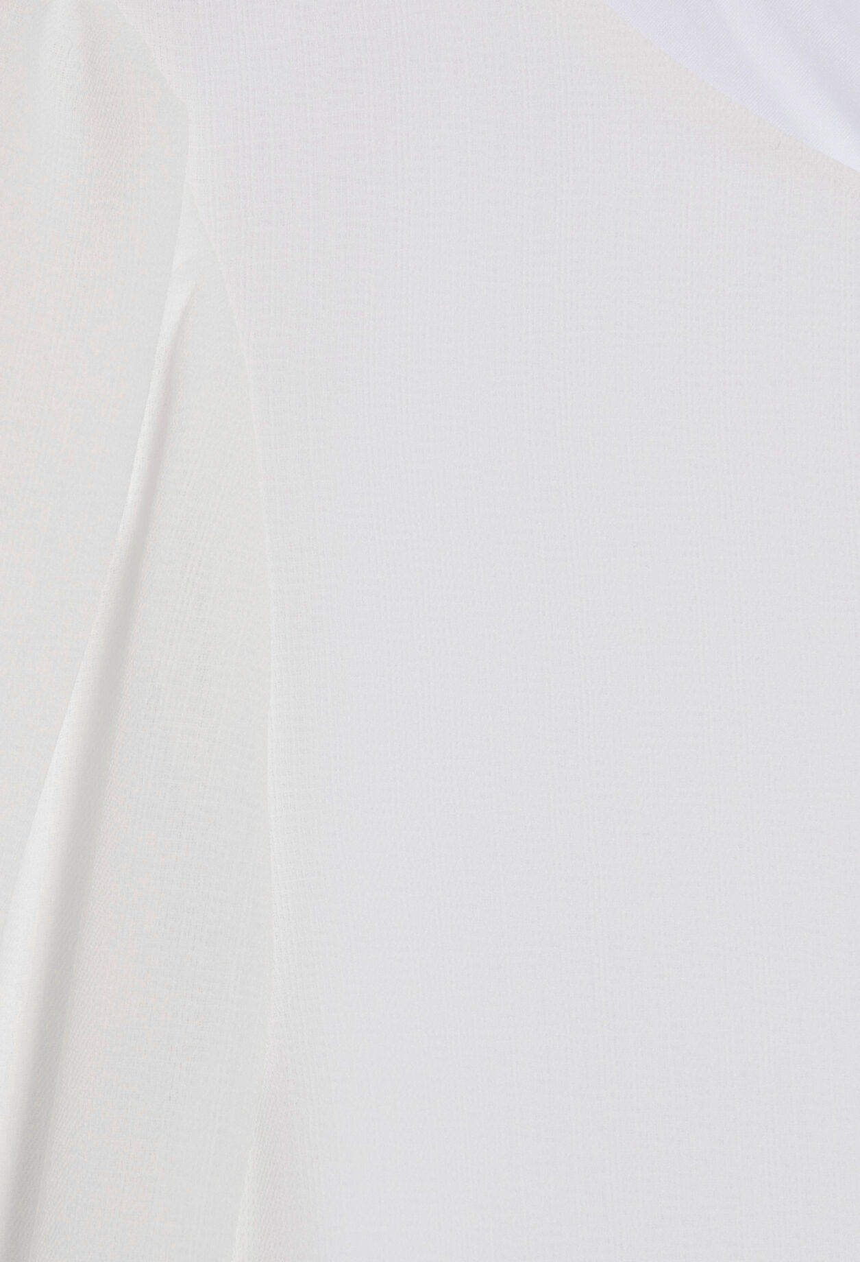 White rififi dress
