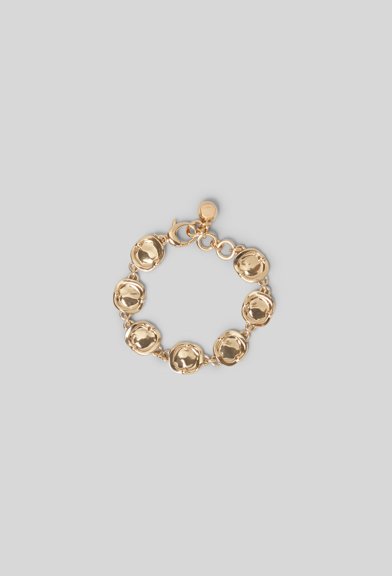 Gold chain bracelet