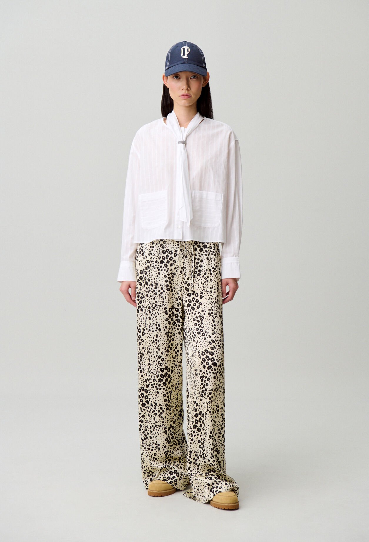 Striped cotton shirt