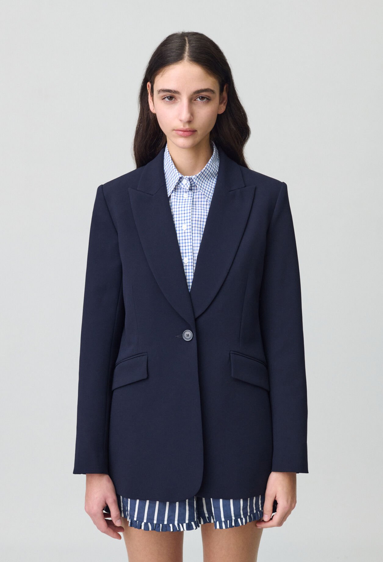 Fitted Tailored Blazer