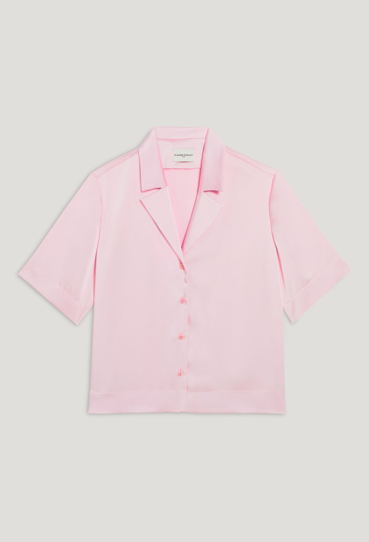 Floaty short-sleeved shirt