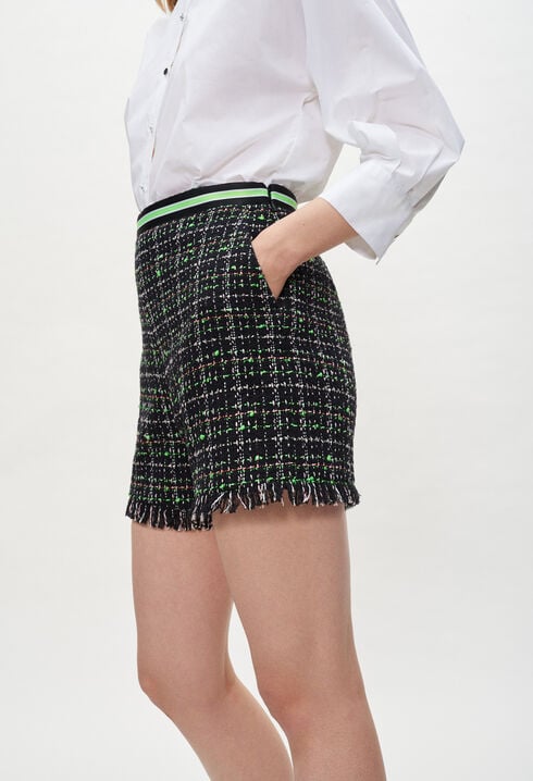 Tweed shorts