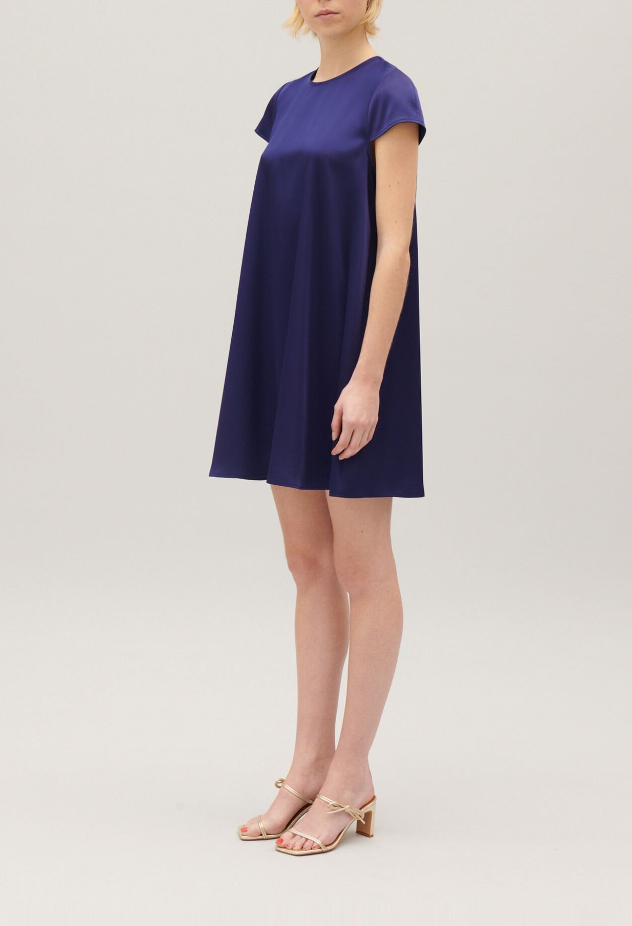 Short flowing babydoll dress