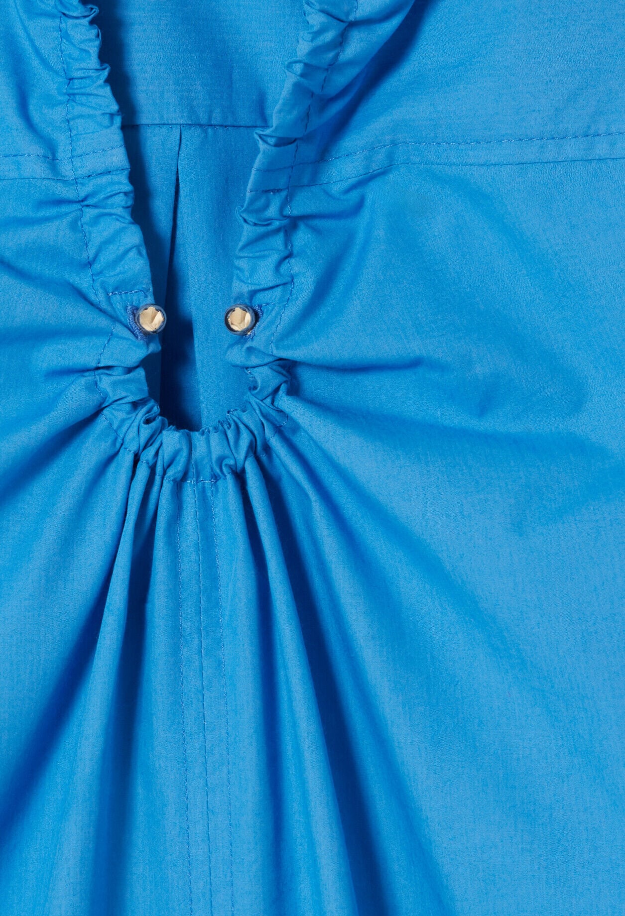 Wide V-neck blouse