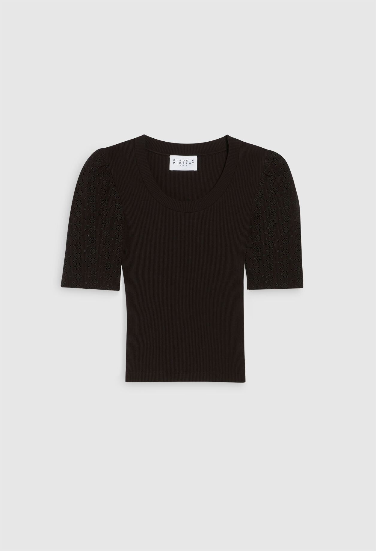 Ruffled T-shirt