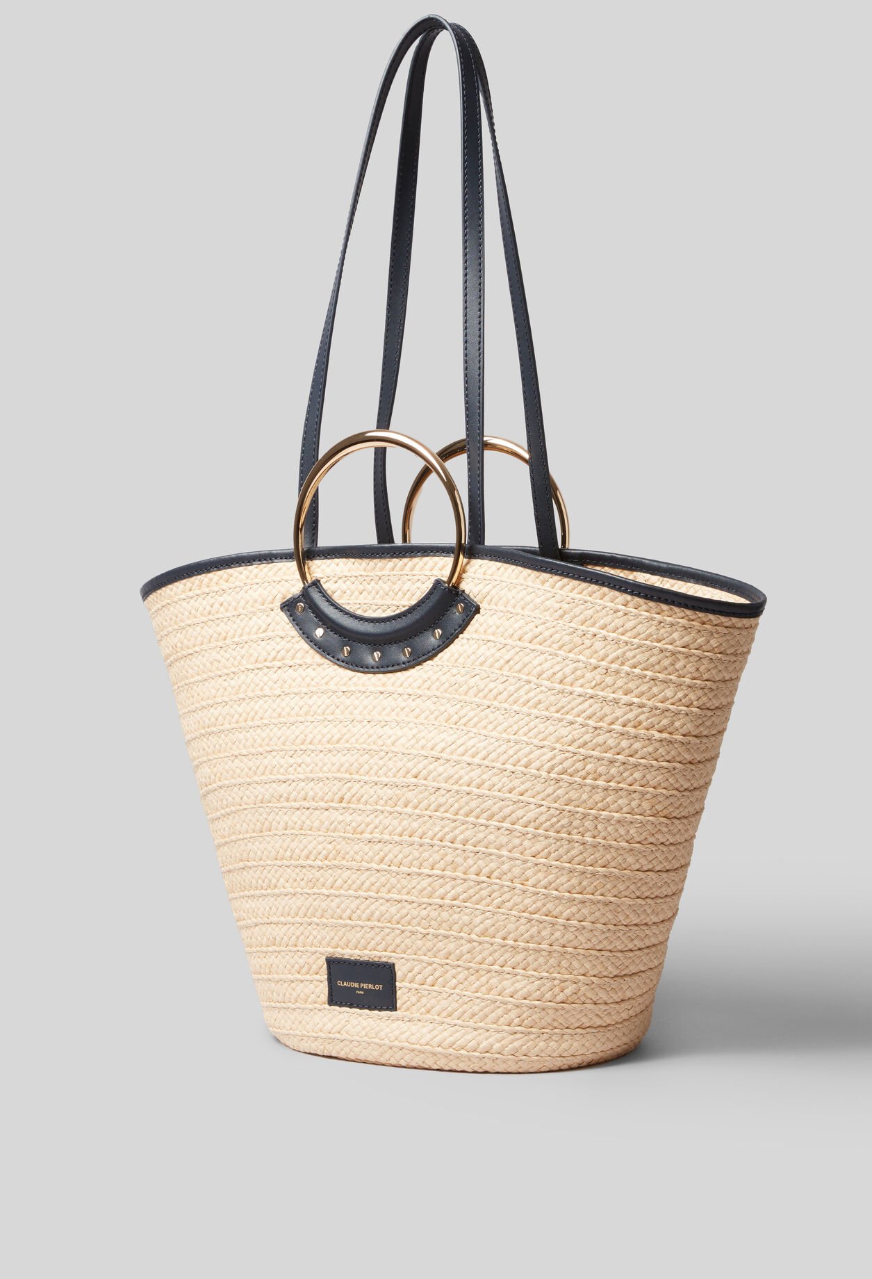 関税送料込 CLAUDIE PIERLOT Angela ラフィア トートバッグ Wink ラフィア・トート | Anya Hindmarch JP