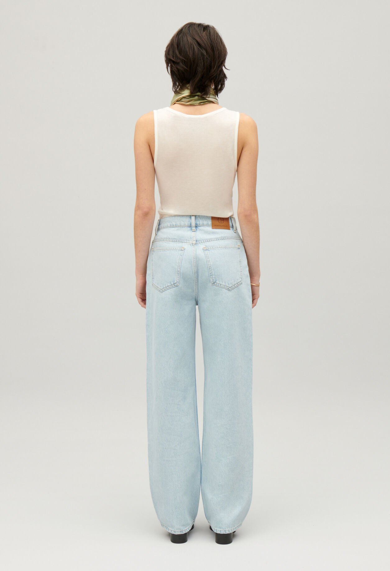 Straight blue Jean Claude