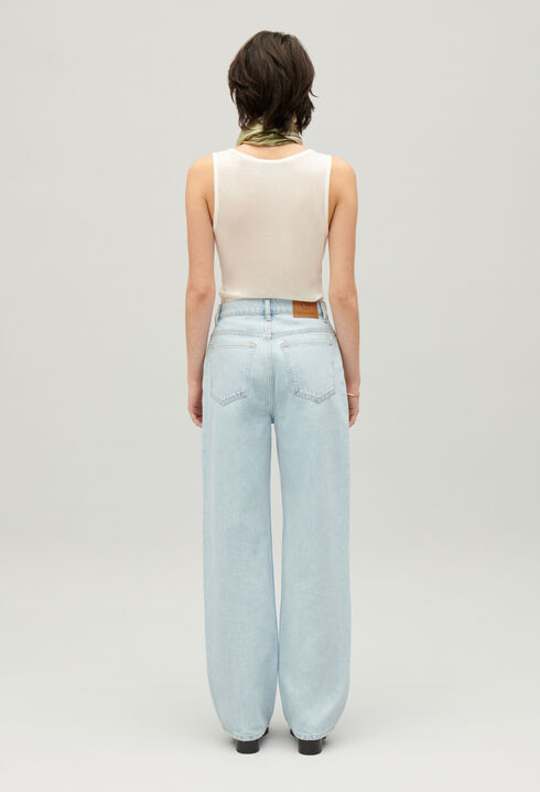 Straight blue Jean Claude