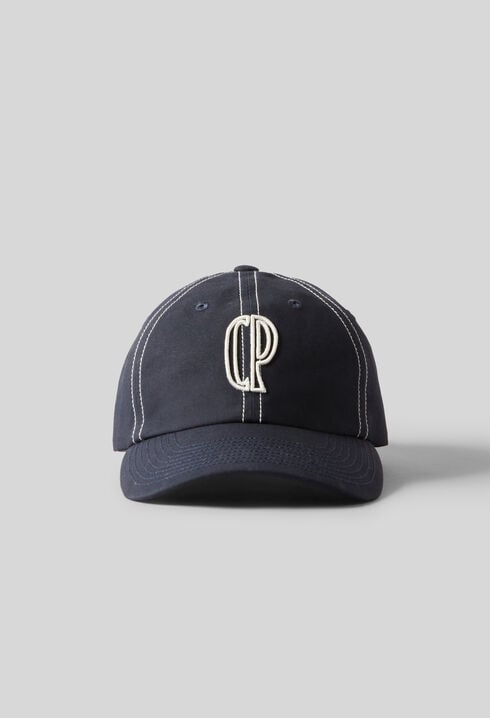 Embroidered CP monogram cap
