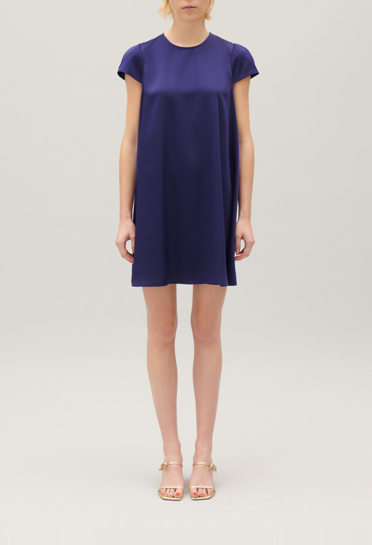 Short flowing babydoll dress