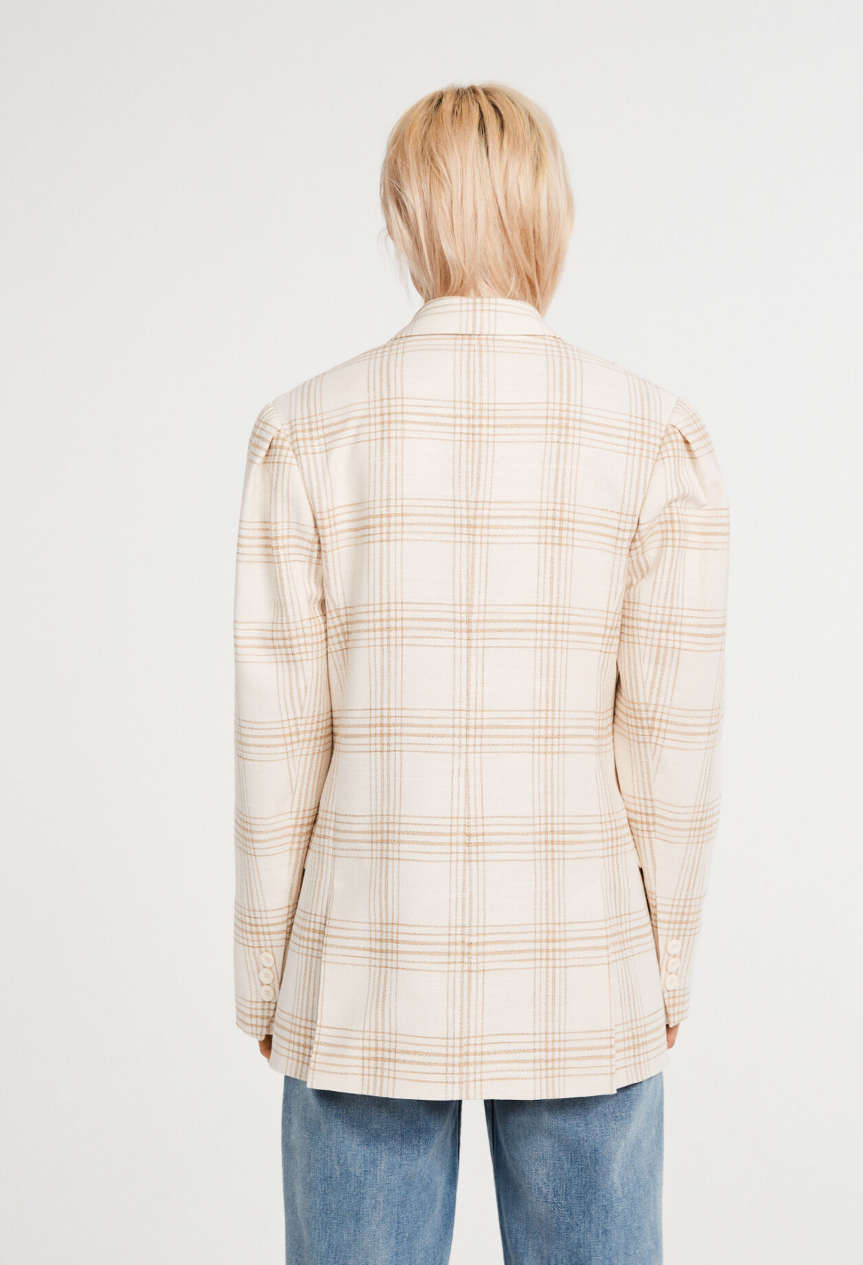 Straight-fit blazer