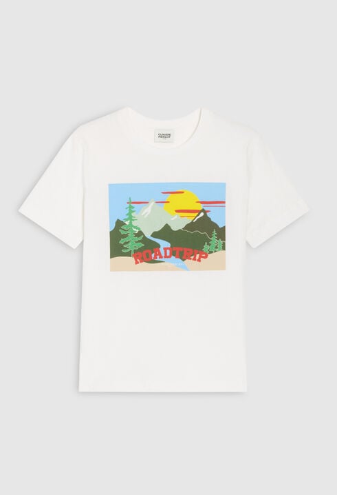 Off-white printed T-shirt