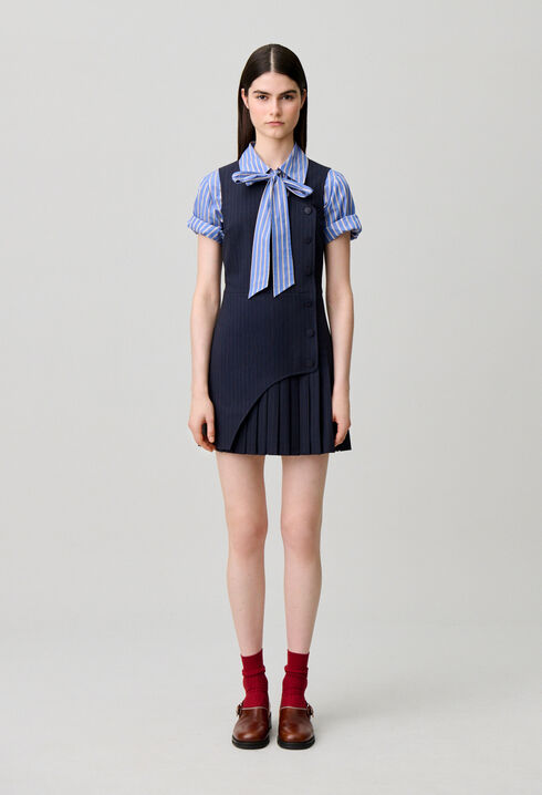 Sleeveless short dress