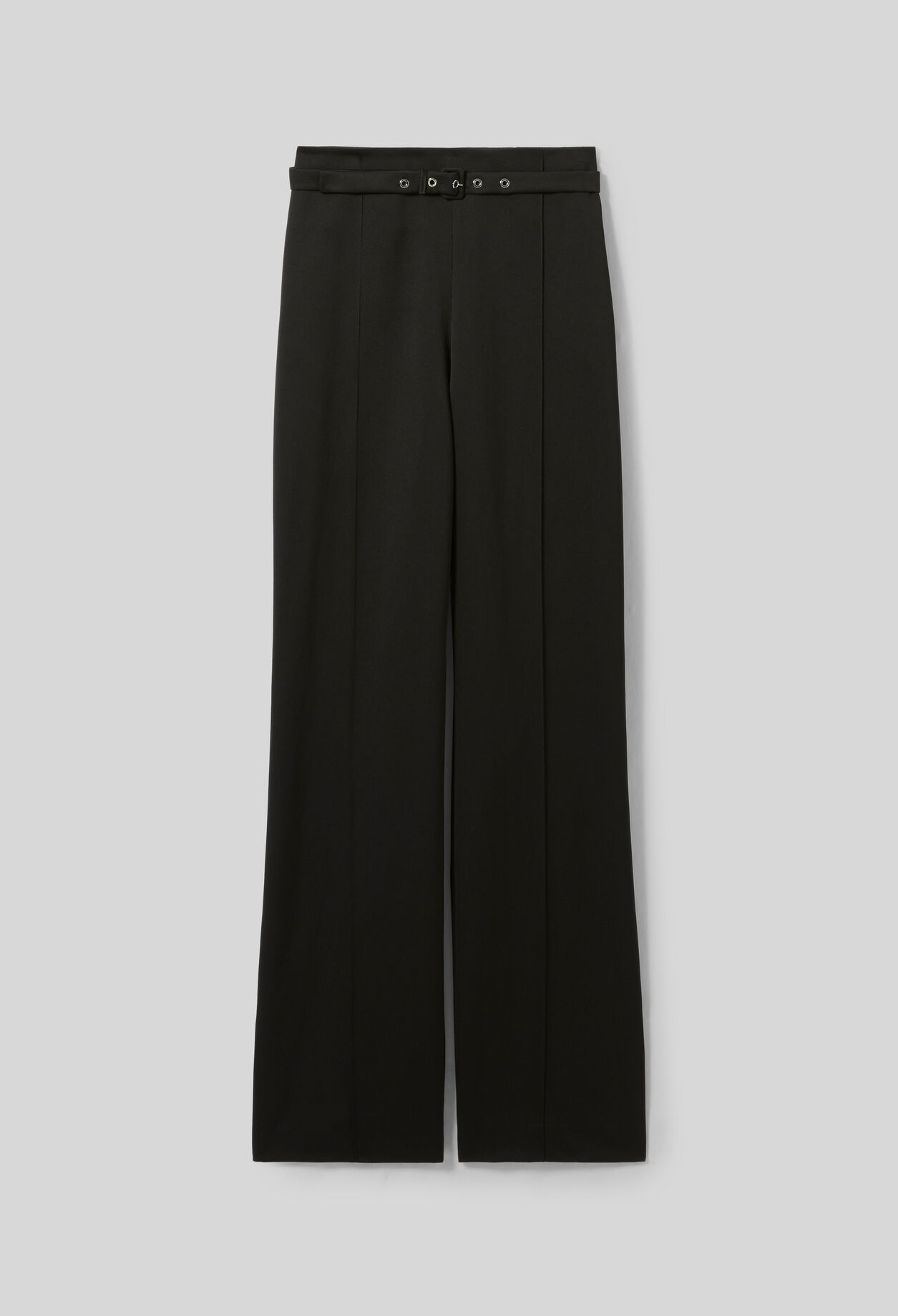 Straight Satin Trousers