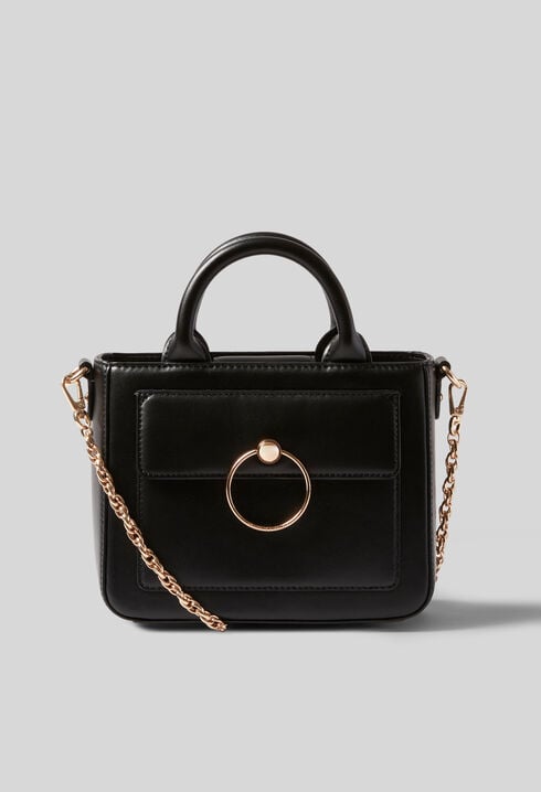 Anouck smooth leather chain bag