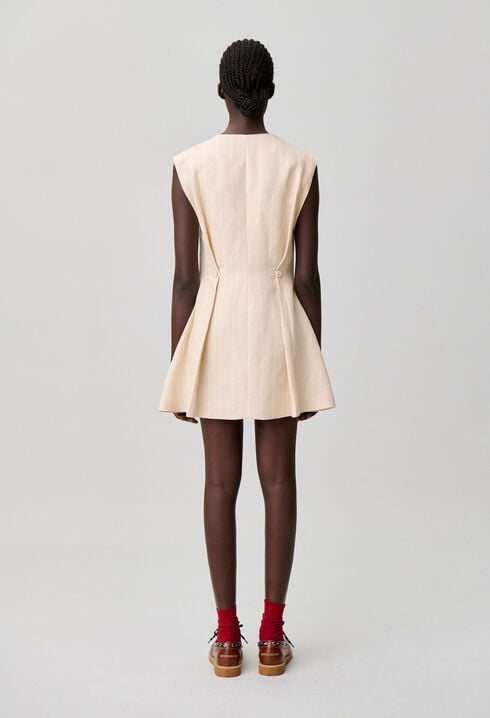 Sleeveless short dress