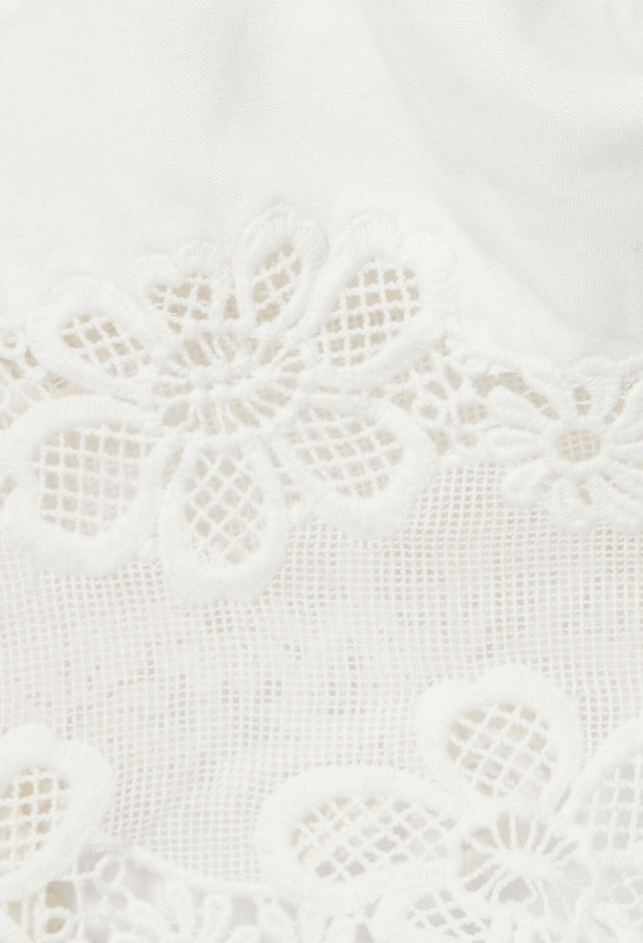 Embroidered Fine Strap Top