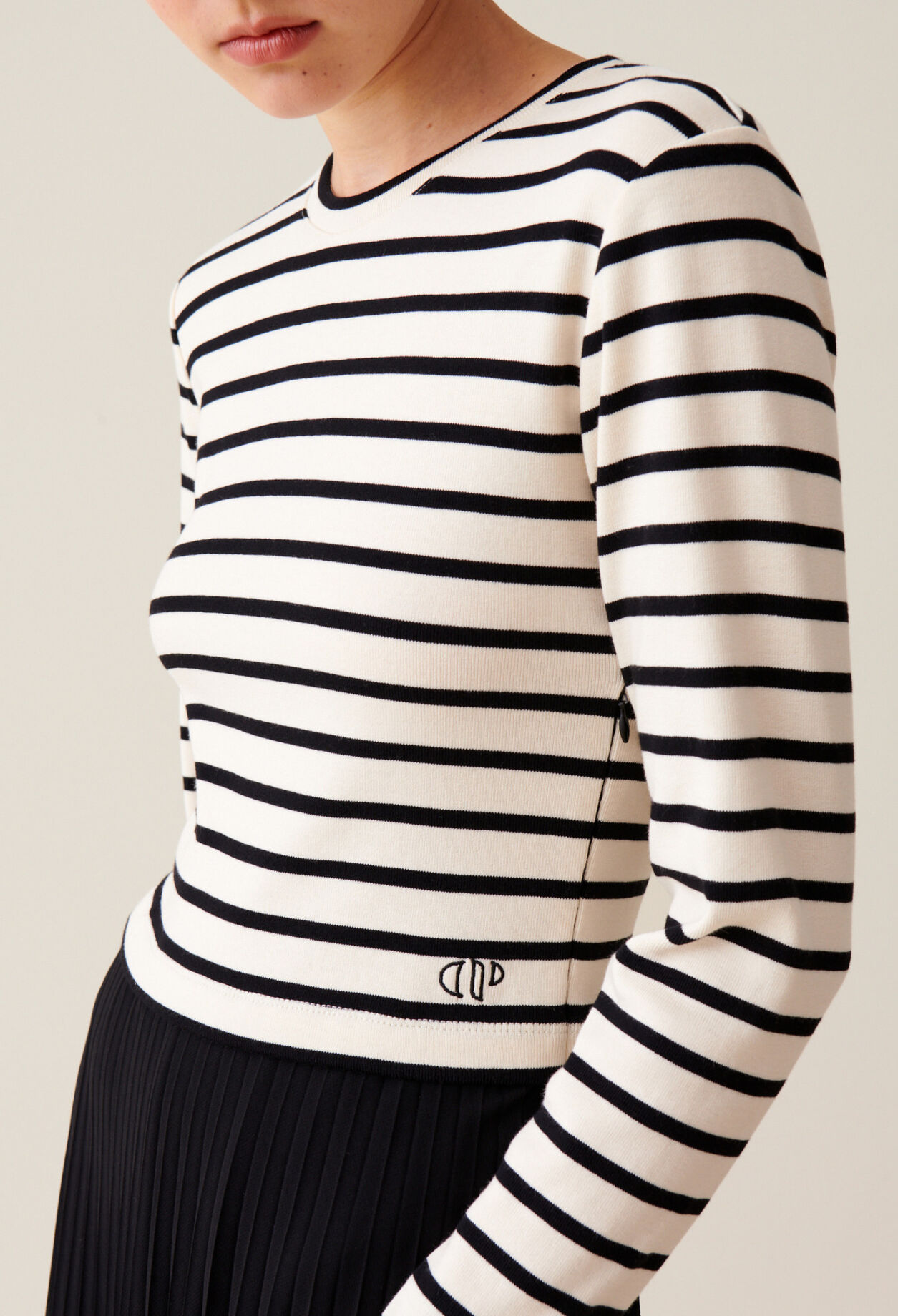 Twist Striped Dress