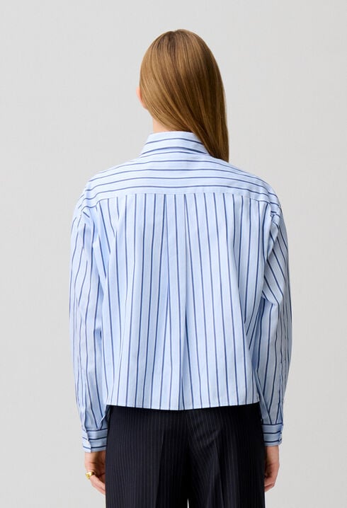 Oversized Striped Shirt