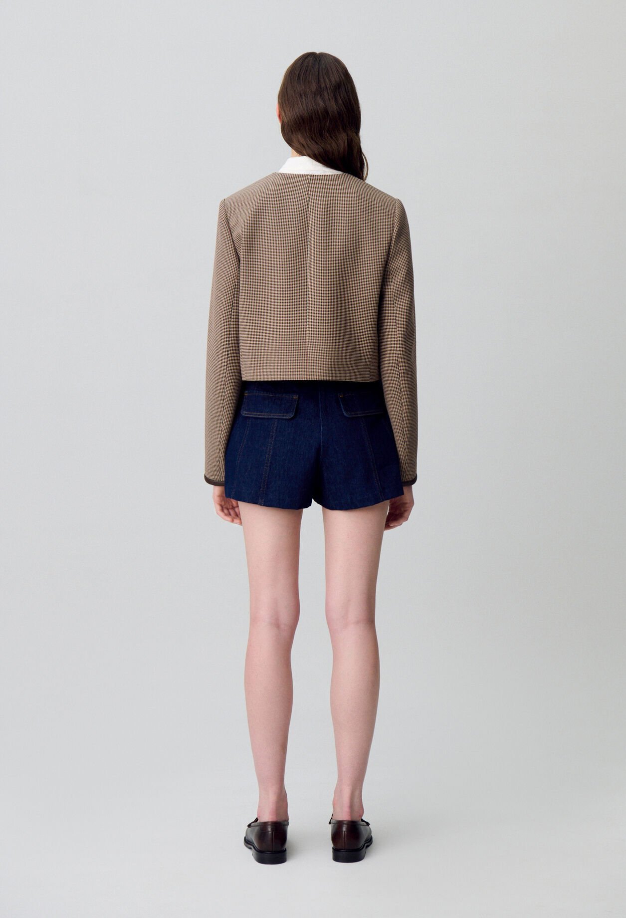Cropped Boxy Jacket