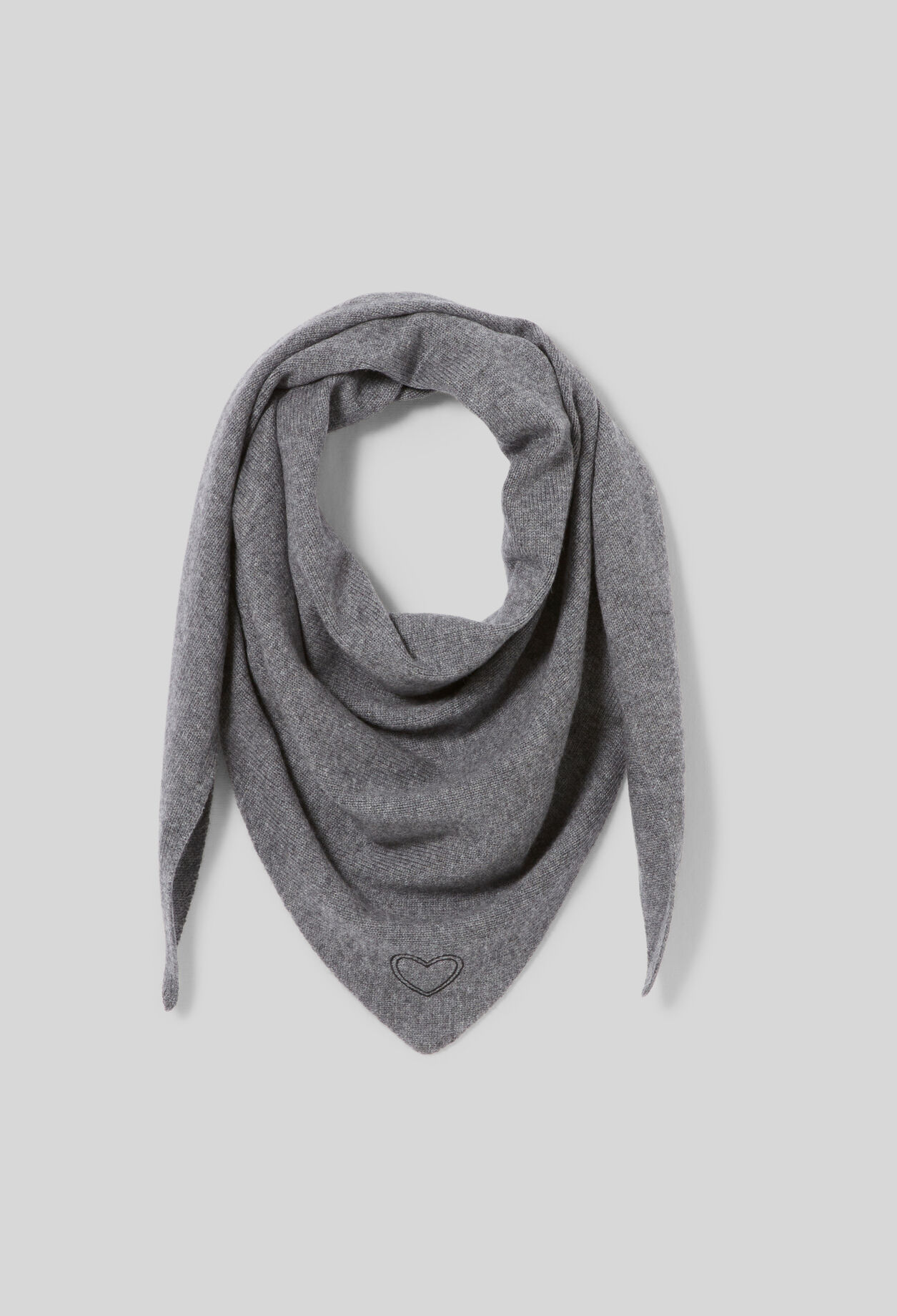 Wool and cashmere scarf