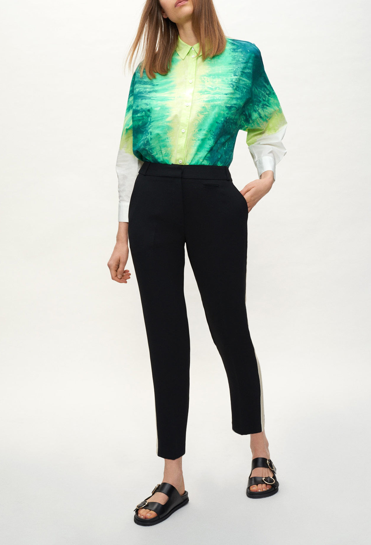 Tie-dye print shirt