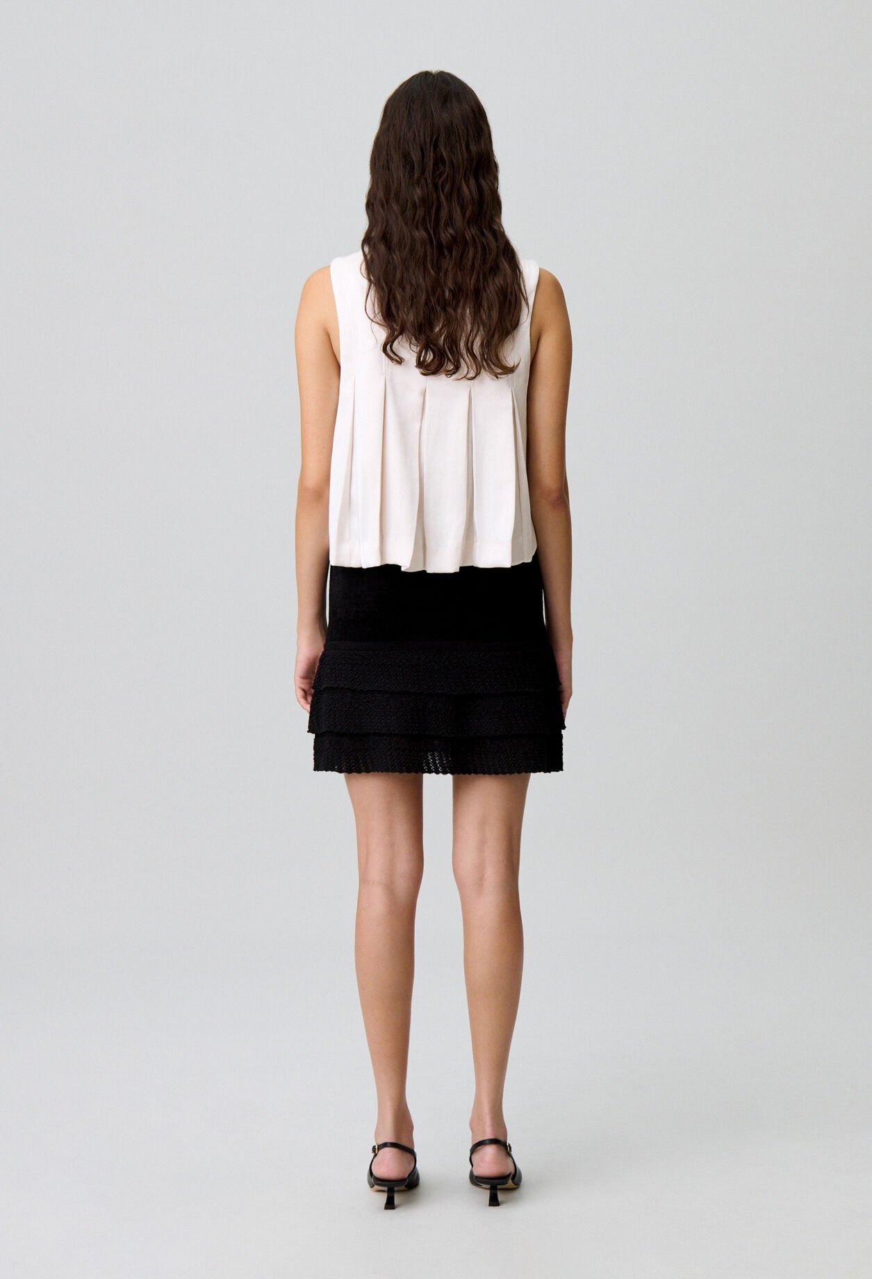 Flowy sleeveless top