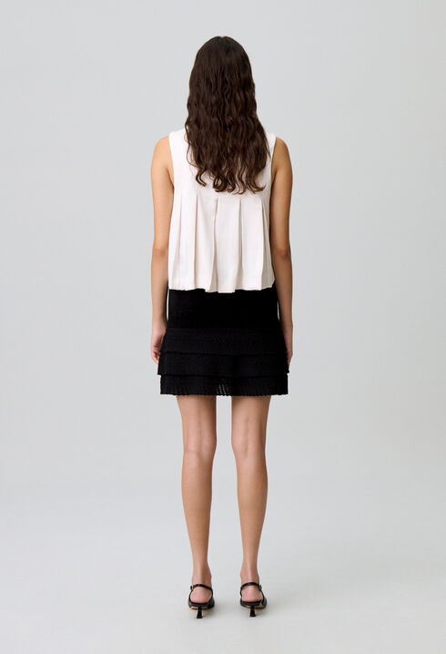 Flowy sleeveless top