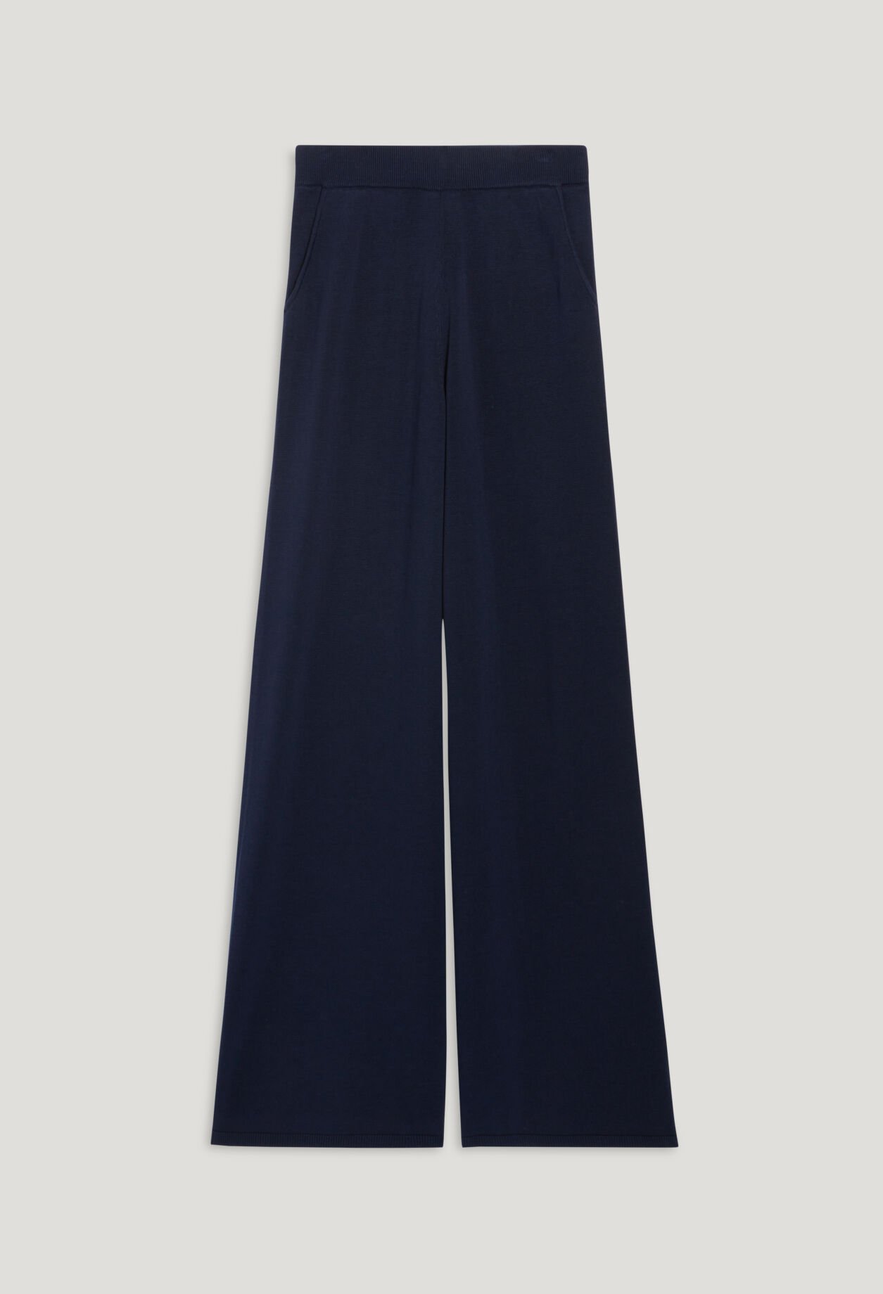 Floaty knit trousers