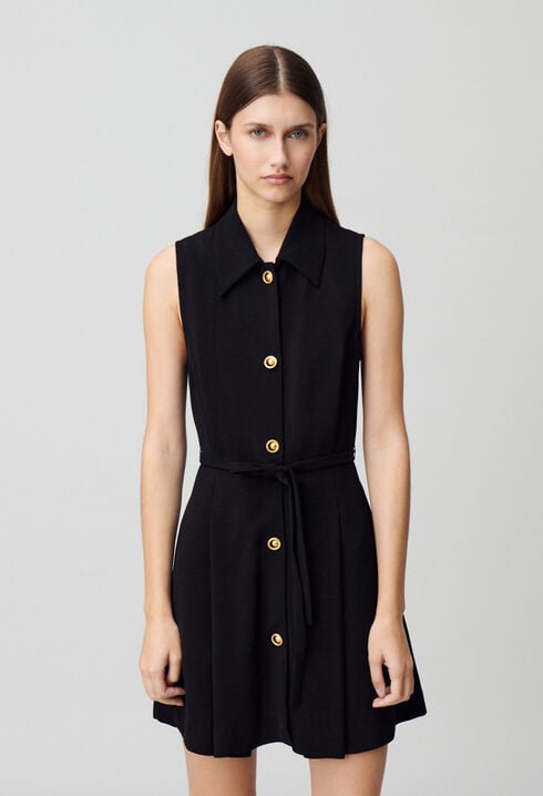 Sleeveless short dress